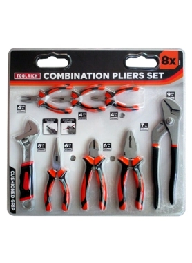 PLIERS SET 8PCS TOOLRICH