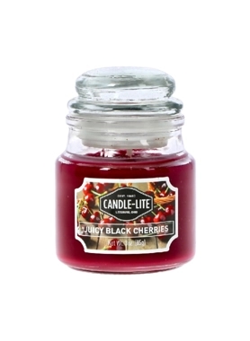 CANDLE-LITE JAR JUICY BLACK CHERRIE 85ML
