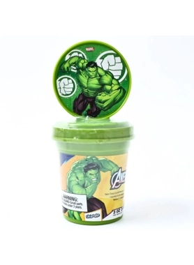 Marvel - Hulk Clay Dough with Figure Stamper Multicolour 3 oz
