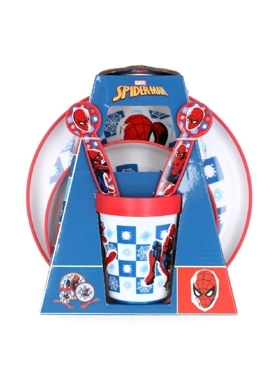 STOR DINNEWARE SPIDERMAN SET 5PC