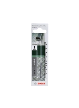 BOSCH DRILL BIT1X34MM2PK HSS CHISEL EDGE