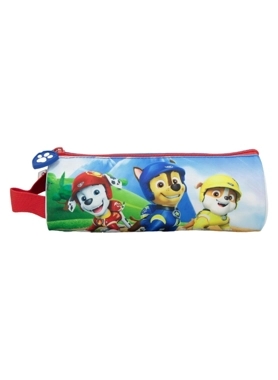 SUN PENCIL CASE ROLL BLUE/RED