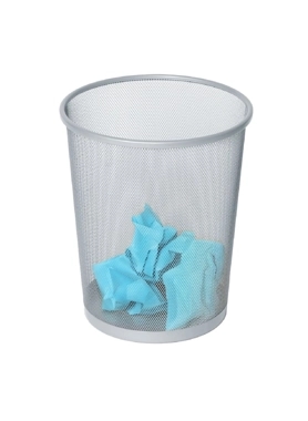 SEVILLE CLASSICS TRASH CAN MESH 22L GREY