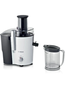 Bosch - 700W VitaJuice 2 Adjustable 2-Speed Centrifugal Juicer White and Black 2 Litre
