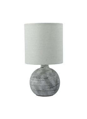 MICASA BEIGE SHADE TABLE LAMP 17X17X30CM