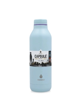 MANNA BOTTLE CAPSULE POWDER S.BLUE 500ML