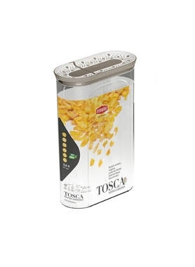 STEFANPLAST CEREAL JAR 2.8L BEIGE