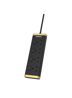 PHILIPS EXTENSION CORD 4UK PLUG 2M 13A B