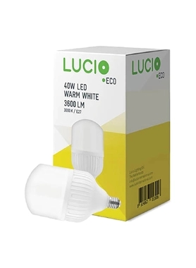 LUCIO BULB LED 40W E27 3600LM 3000K