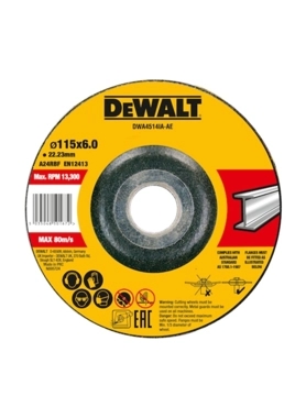 DEWALT METAL GRNDING WHEEL 115X6X22.23MM