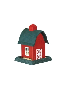 NORTH STATES RED BARN HOPPER BIRD FEEDER