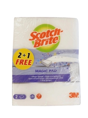 SCOTCH BRITE DURABLE MAGIC PAD 2+1