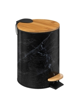 FIVE SIMPLY SMART DUSBTIN LEA BLACK