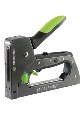 SUREBONDER STAPLE GUN HD BK/GN 1/4IN