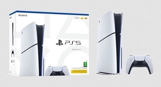 PlayStation 5 Slim Blu-ray Disc Edition Console (KSA version), 2 Year Manufacturer Warranty