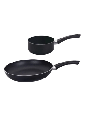 PARFAIT COOKWARE SET 2PCS ALUM BLACK
