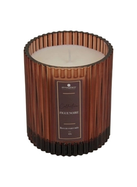 Atmosphera - Albie Black Fig Collection Fruity Scented Jar Candle Dark Red and White 290 g