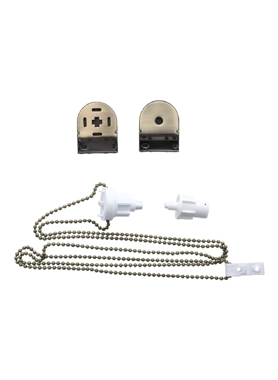 BRACKET SET SINGLE ROLLER 32MM METAL AB