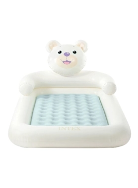 INTEX BEAR KIDZ TRAVEL BED W/HAND PUMP