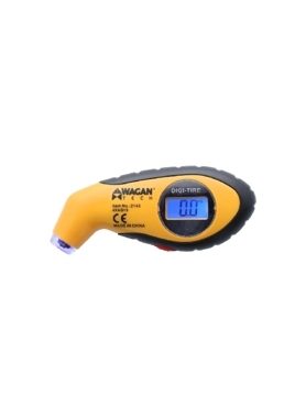 WAGAN TIRE GAUGE DIGITAL W/LED LIGHT YEL