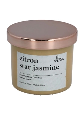 CELIA GLASS JARCANDLCITRONSTARJASMNE 3OZ