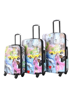 LUGGAGE TUCCHI ARTNEW YORK LOVE 3 PC SET
