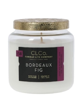 CANDLE-LITE BORDEAUX FIG CANDLE 414ML
