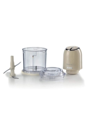 Ariete - 400W 2-Speed Vintage Chopper Beige and Clear 600ml