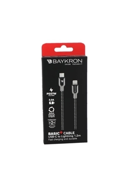 BAYKRON USB-C TO LIGHTNING CABLE 1.2M
