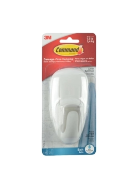 COMMAND HOOK LARGE ADHESIVE COMMAND BATH