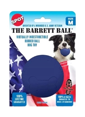 SPOT DOG BALL 4" BLUE