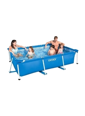 INTEX POOL RECTANGULAR FRAME 2.6X1.6M