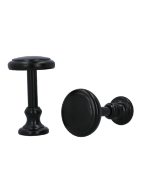 MICASA TIE BACK OLSO 2PCS/PK BLACK