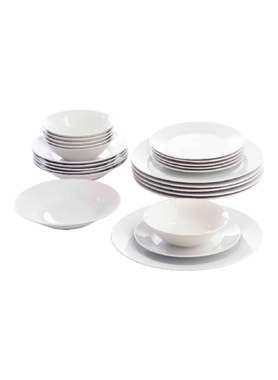 BIEN SERVI DINNER 24PC PORCELAIN WHITE
