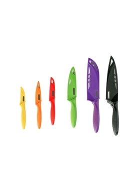 ZYLISS KNIFE SET W/COVER 6PCS