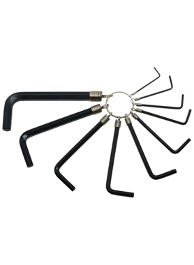 STANLEY 10 PC HEX KEY RING SET