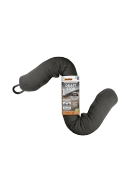 Frost King - Washable Fabric Cover Draft Stop with Zipper Grey 91.4 cm