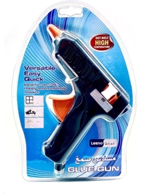 Leeno - 40W Hot Melt High Temperature Glue Gun Black 8 x 8 x 30 cm