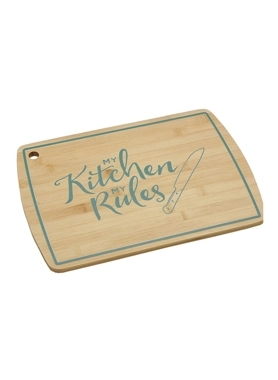 B.S CUTTNGBOARD HNDLE GRN33X23X1CM BMBOO