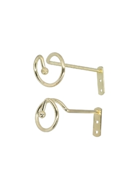 MICASA 2-PIECE BASIC TIE BACK GOLD