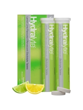 40-Piece Lemon Lime Flavoured Effervescent Electrolyte Tablets 15 x 7.2 x 3.6 cm