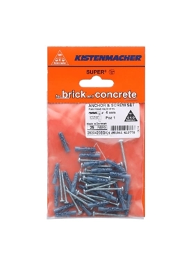KISTENMACHER ANCHOR & SCREW SET 4X20MM