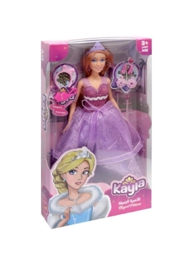 Kayla - Elegant Princess Doll for Kids Multicolour 28 cm
