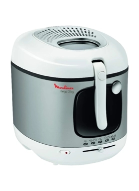 MOULINEX DEEP FRYER MEGA XXL 2KG GRY/WHT