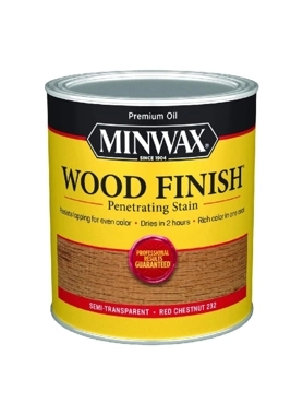 MINWAX WOOD FINISH RED CHESTNUT 1QT