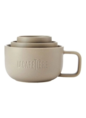 LA CAFETIERE FAMILY MUG SET OF 3 ALMOND