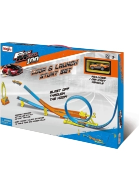 MAISTO FM100 LOOP & LAUNCH STUNT SET