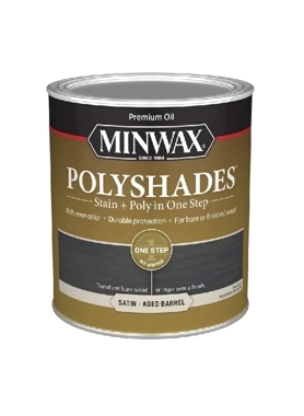 MINWAX POLYSHADES SATIN AGED BARREL 1QT.