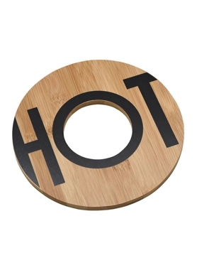 BIEN SERVI COASTER ROUND 20X1CM BAMBOO