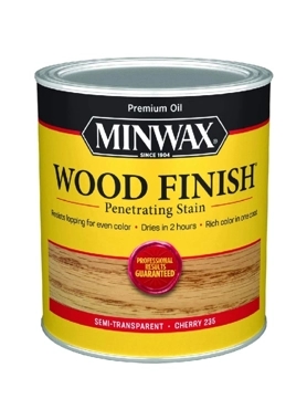 MINWAX WOOD FINISH SEMITRANSPARENT CHERY